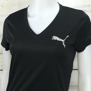 Puma workout Essentials Dry Cell Black Vneck S